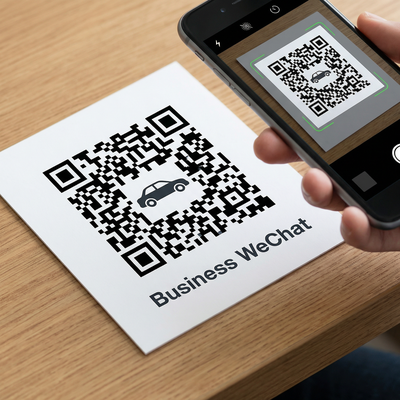 蘑菇视频商务二维码